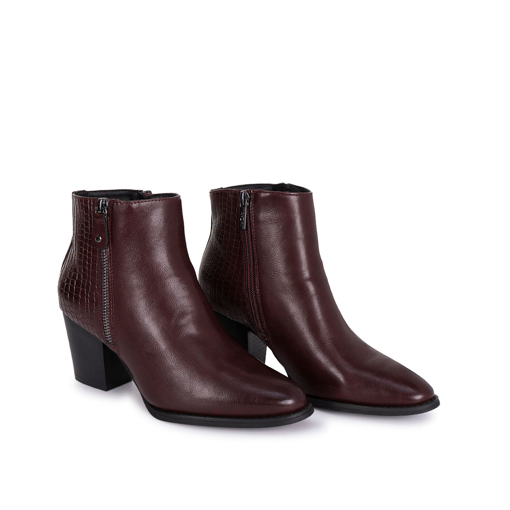 Botin Jodhpur Casual Cherry Adv