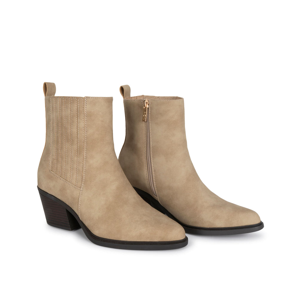 Botin Jodhpur Casual Beige Adv