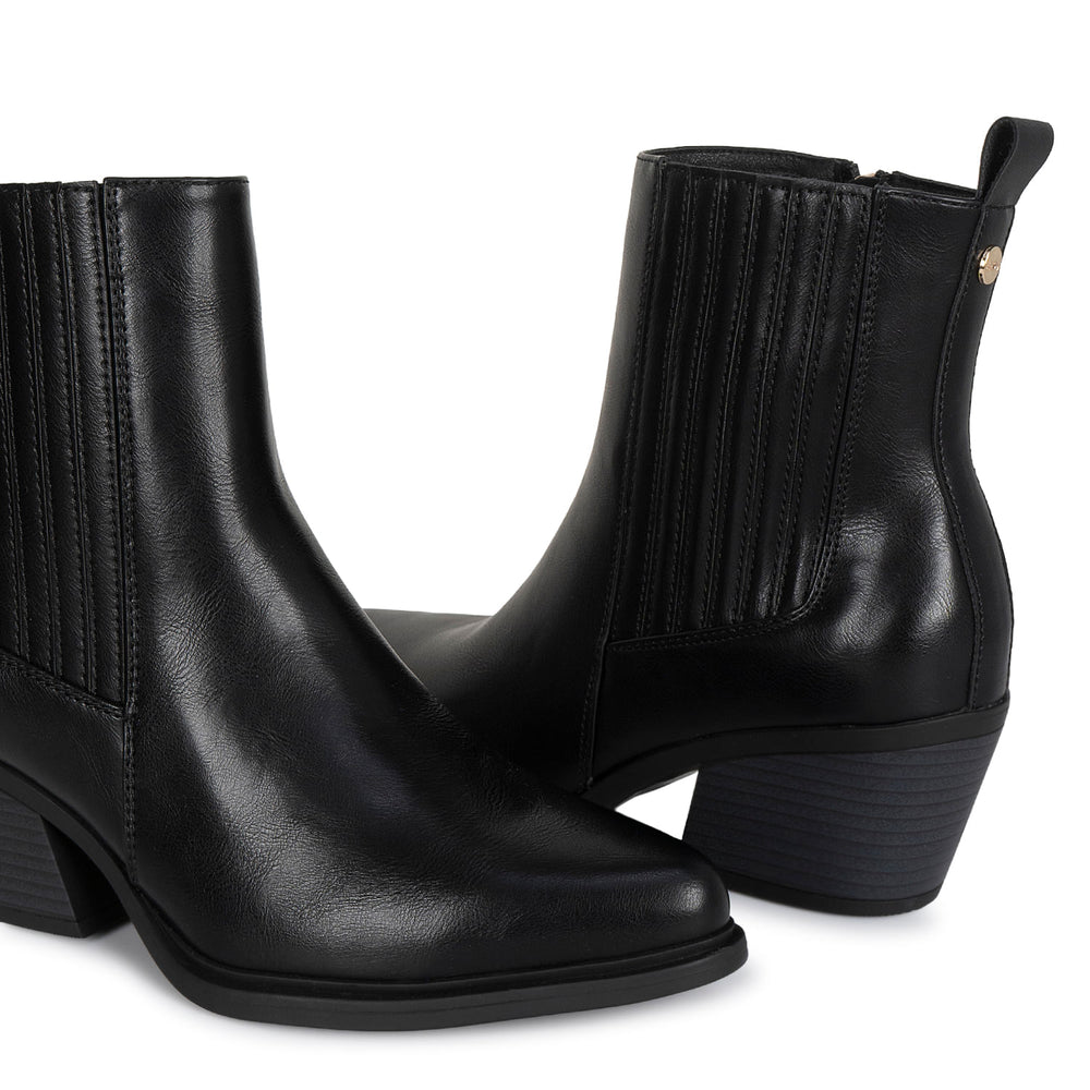 Botin Jodhpur Casual Negro Adv