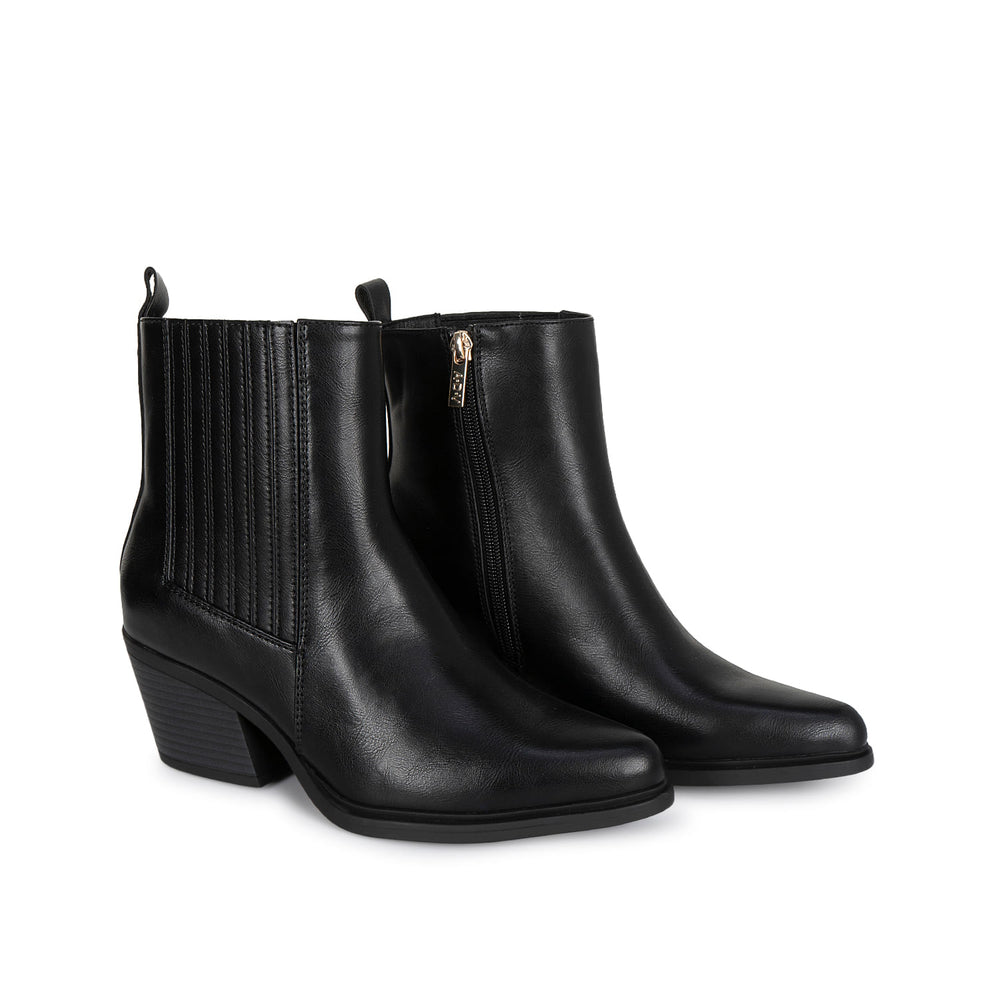 Botin Jodhpur Casual Negro Adv