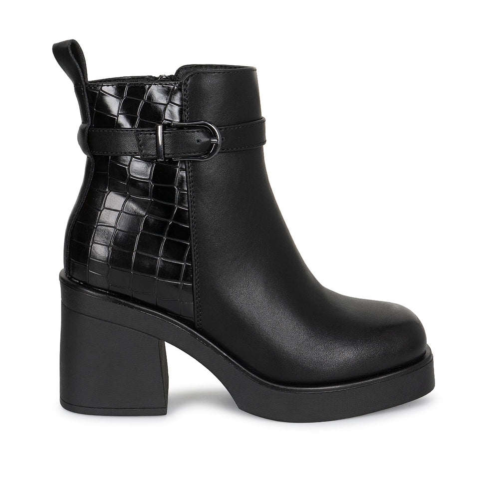 Botin Jodhpur Casual Negro Adv
