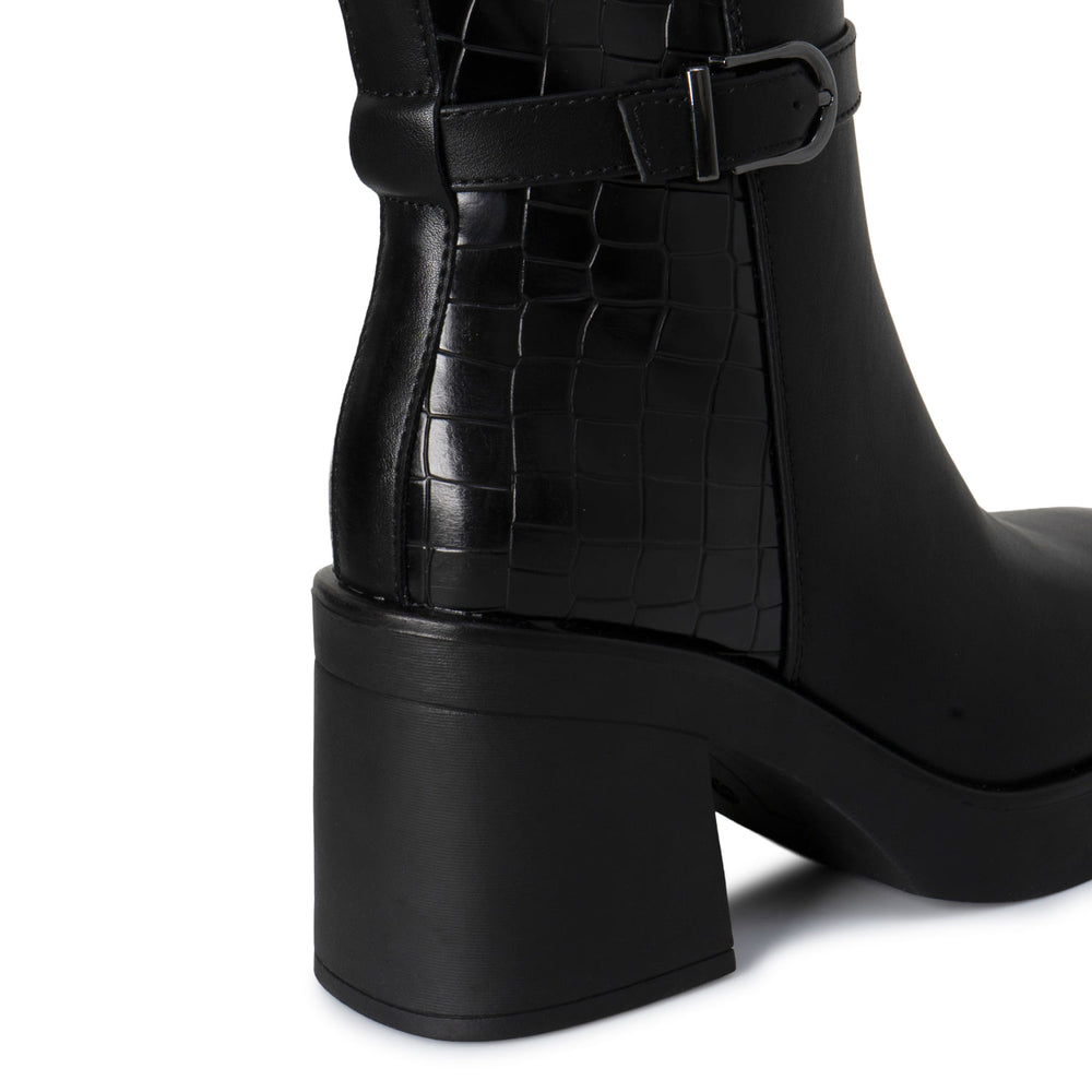 Botin Jodhpur Casual Negro Adv