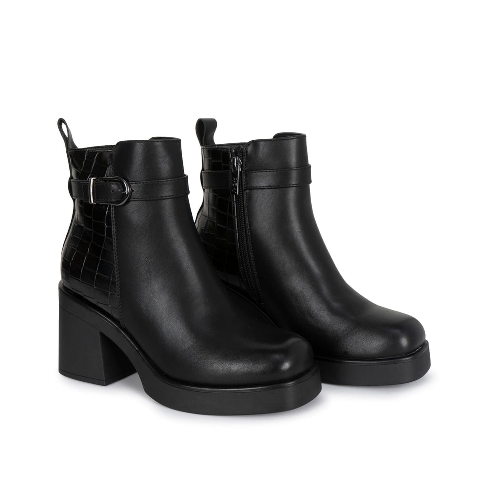 Botin Jodhpur Casual Negro Adv