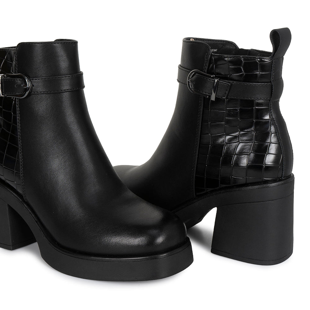 Botin Jodhpur Casual Negro Adv