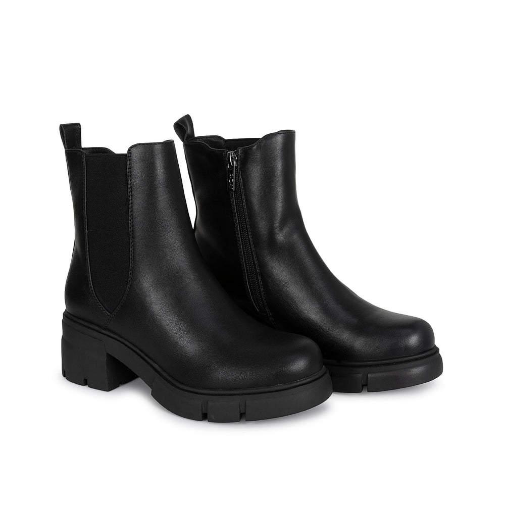 Botin Chelsea Casual Negro Adv