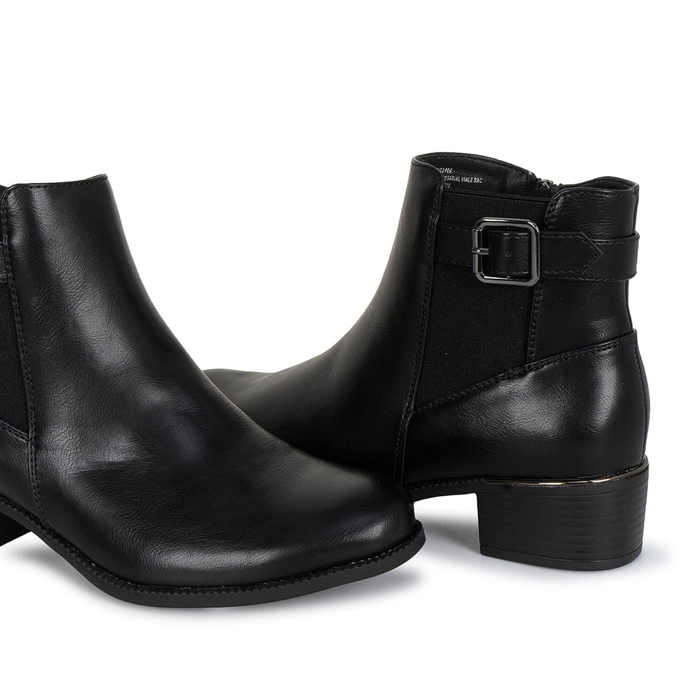 Botin Chelsea Casual Negro Adv