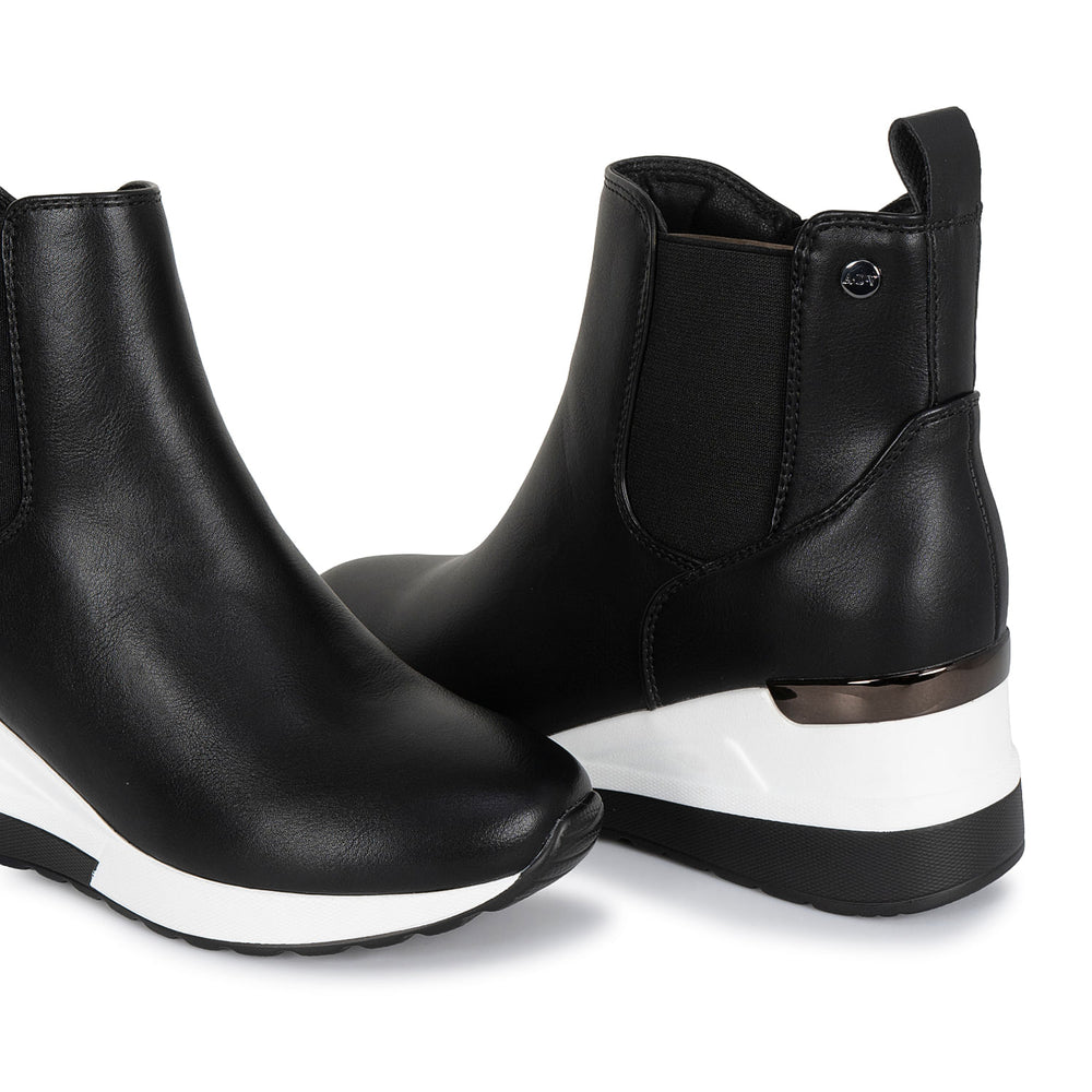 Botin Chelsea Casual Negro Adv