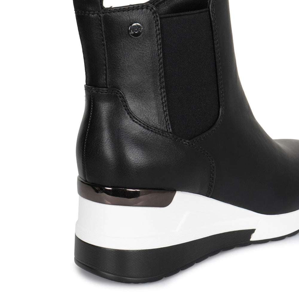 Botin Chelsea Casual Negro Adv