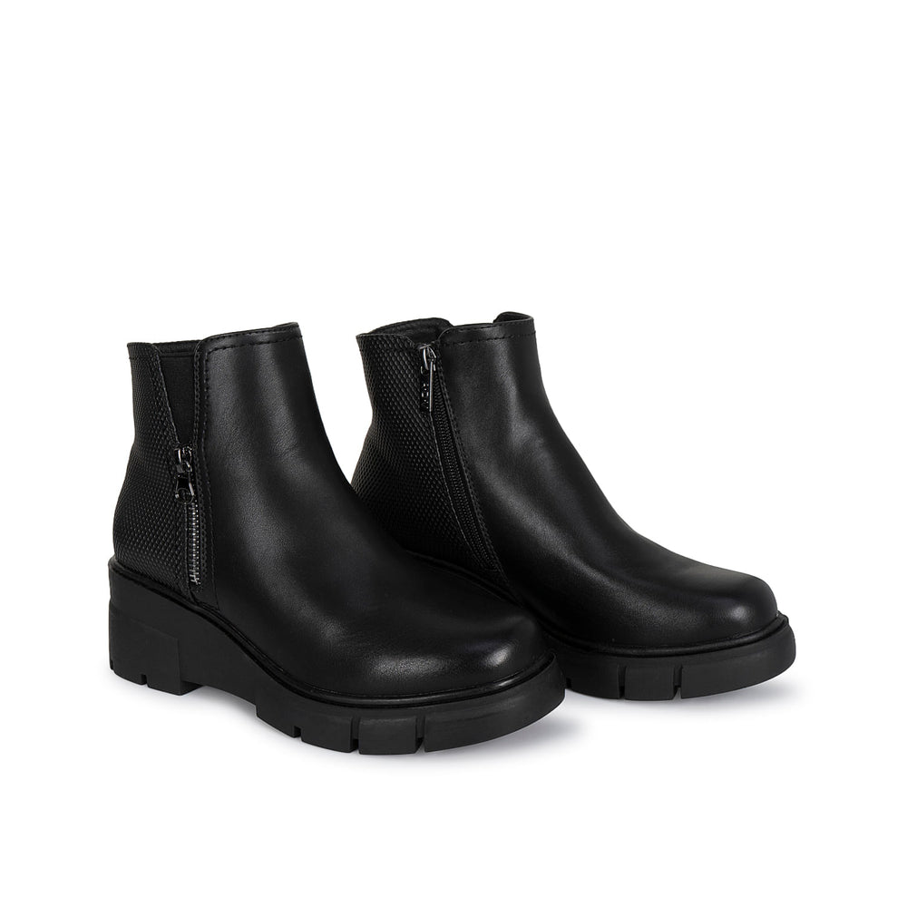 Botin Chelsea Casual Negro Adv