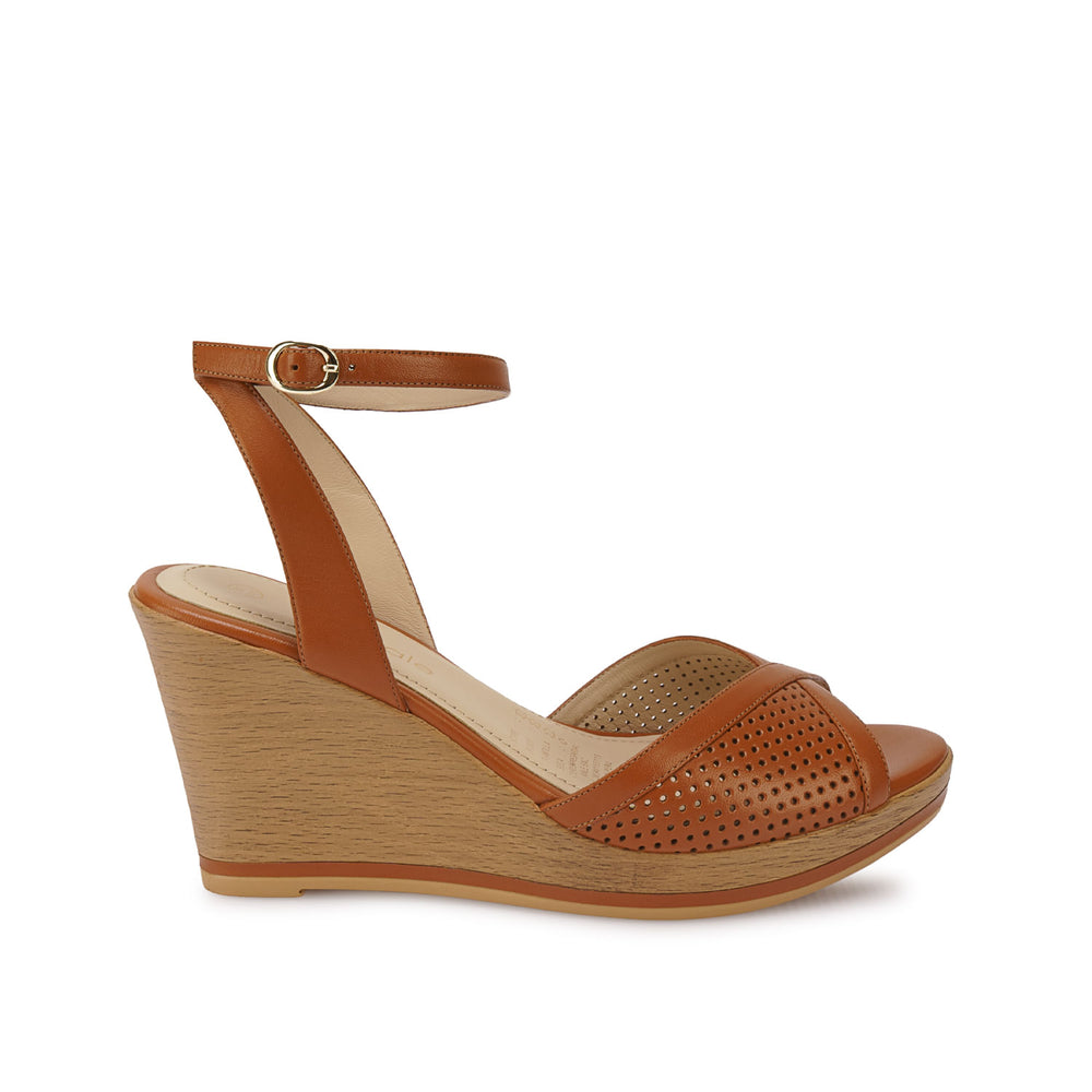 Sandalia D'orsay Casual Natural