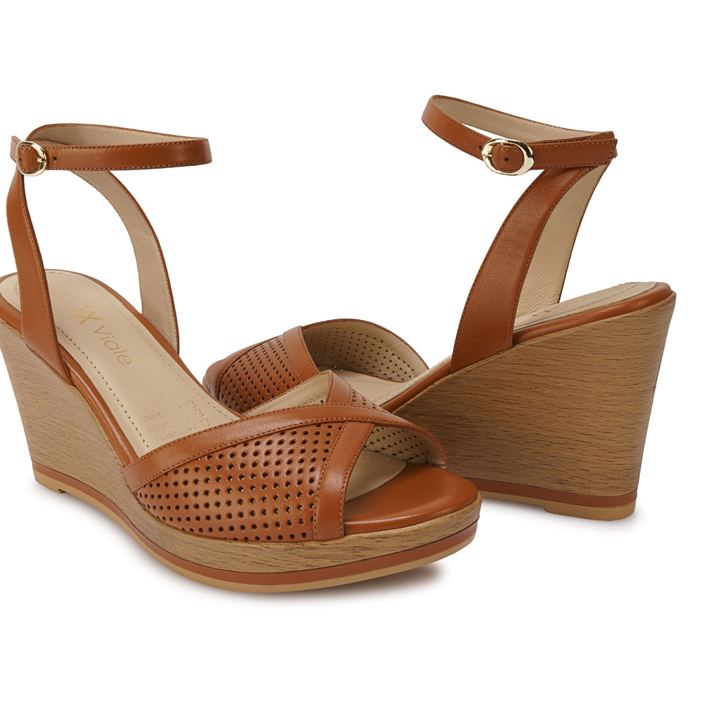 Sandalia D'orsay Casual Natural