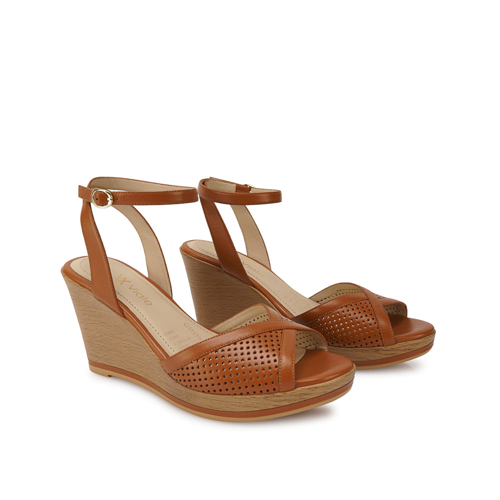 Sandalia D'orsay Casual Natural