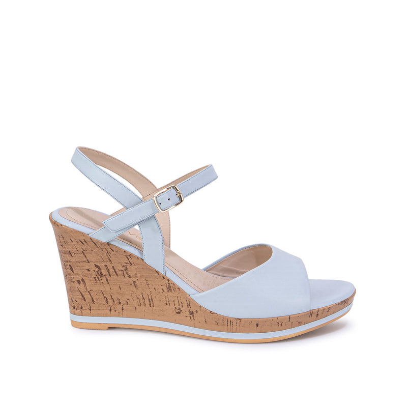 Sandalia D'Orsay Casual Celeste