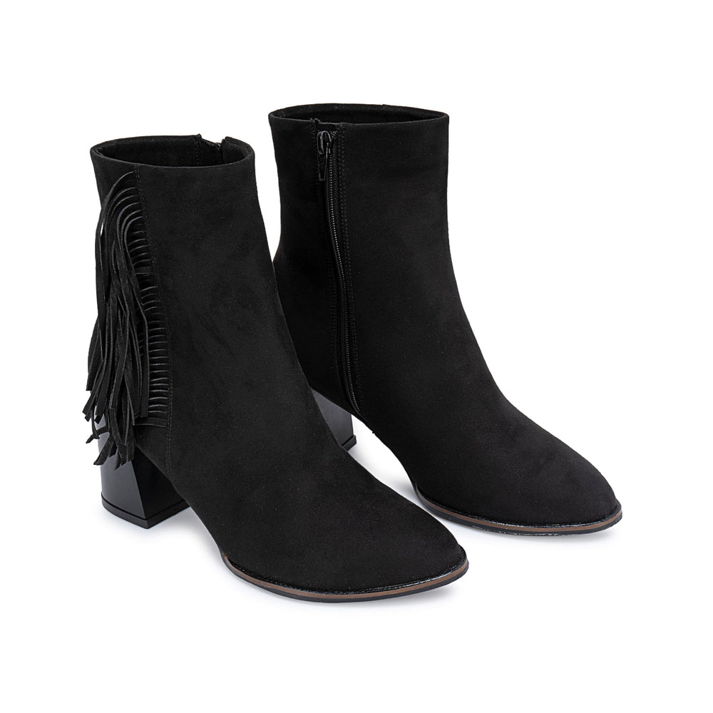 Botin Basico Casual Negro