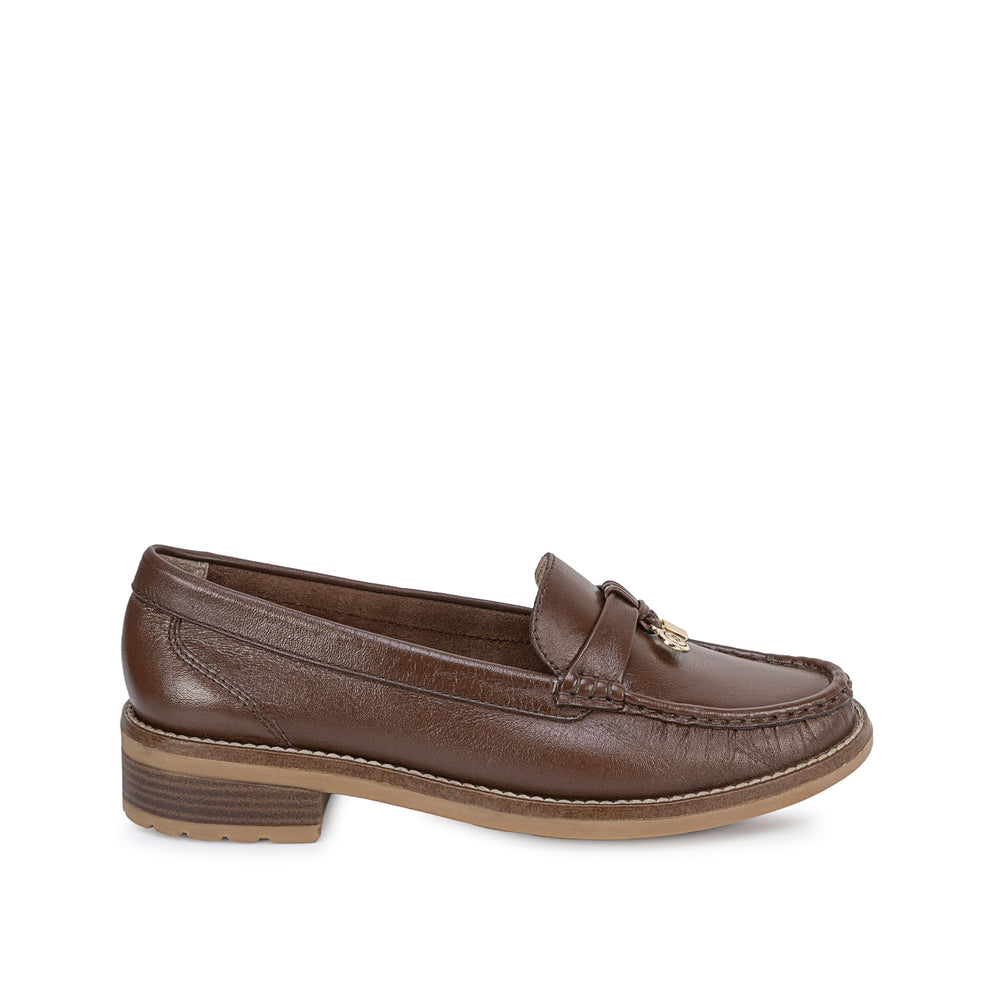 Zapato Mocasín Casual Marron