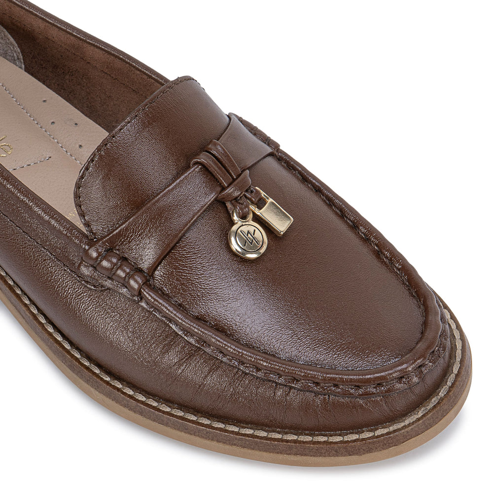 Zapato Mocasín Casual Marron