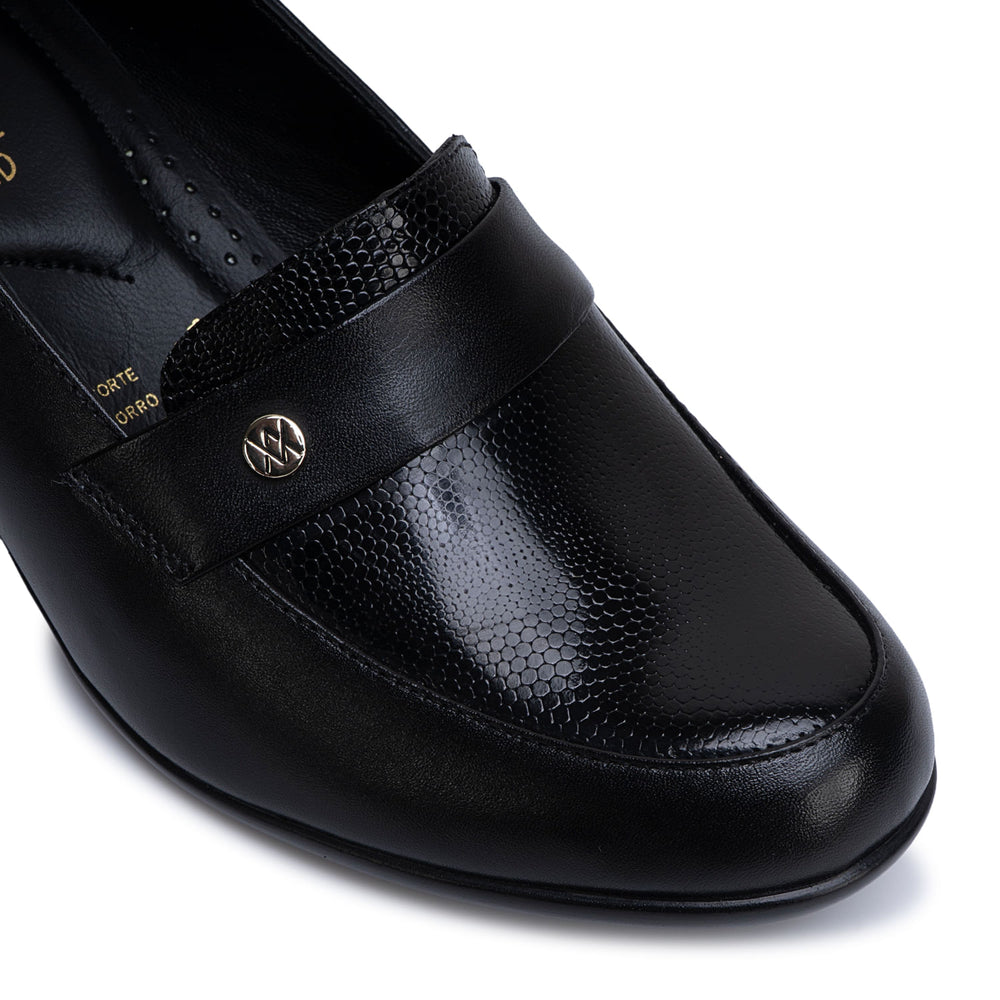 Zapato Mocasín Casual Negro