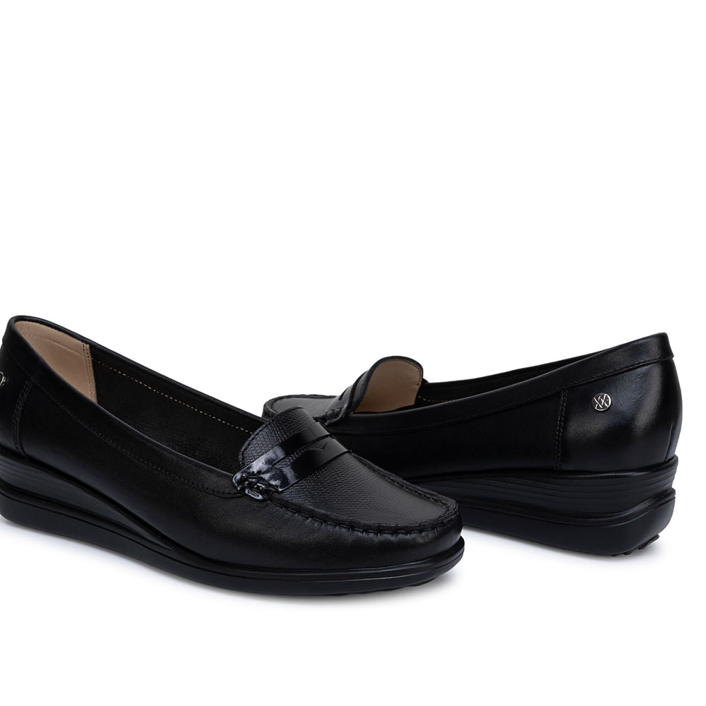 Zapato Mocasín Casual Negro