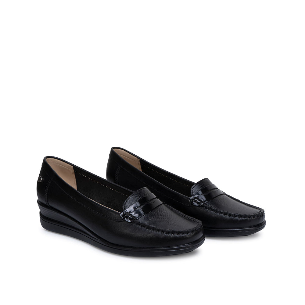 Zapato Mocasín Casual Negro