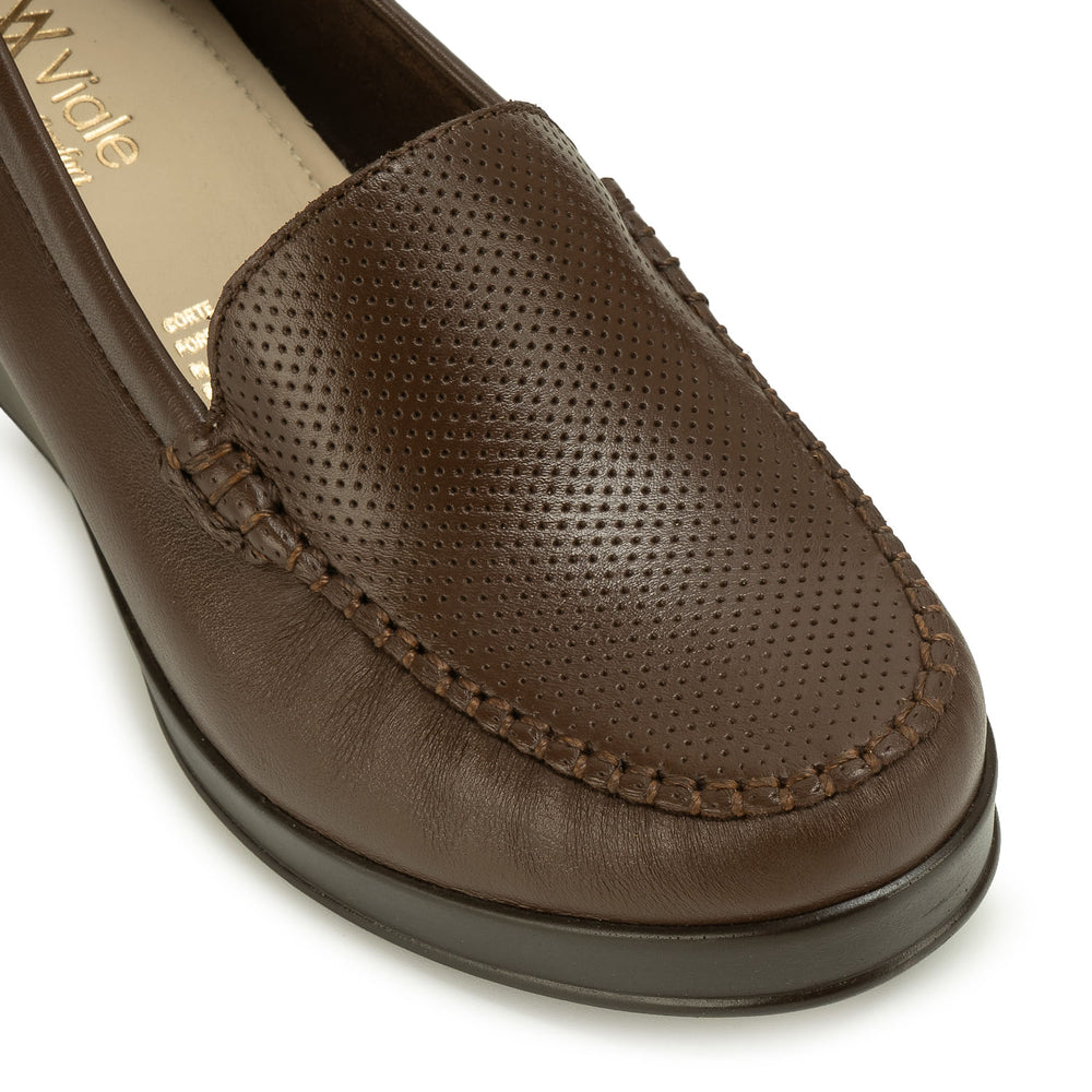 Zapato Mocasín Casual Marron