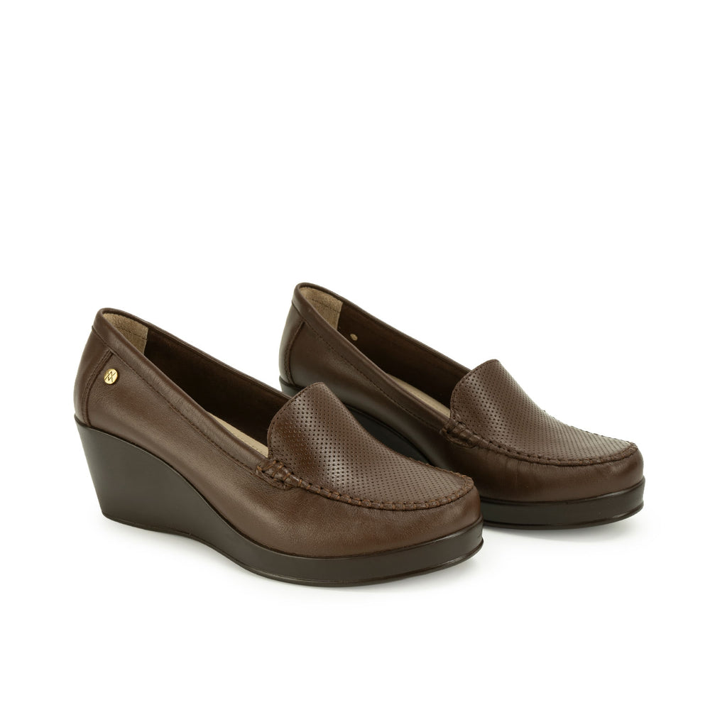 Zapato Mocasín Casual Marron