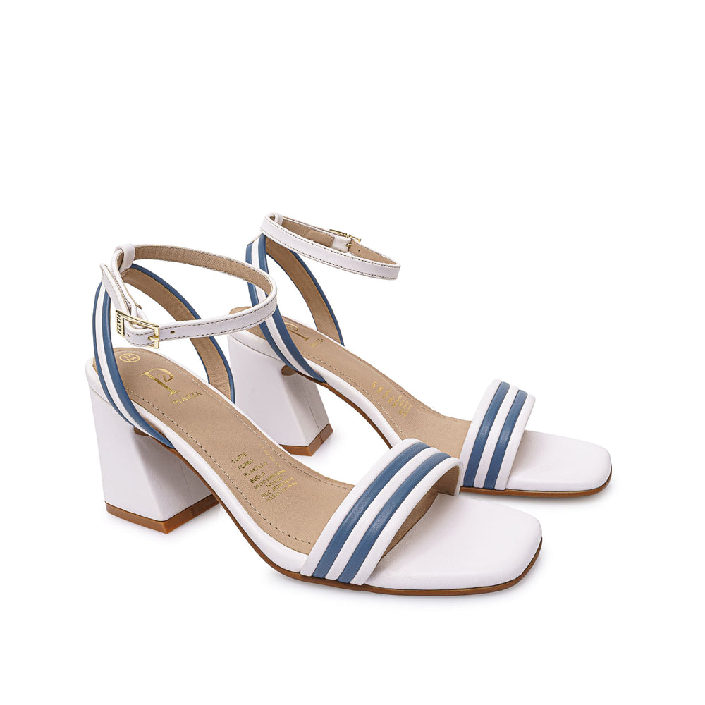 Sandalia D'Orsay Casual Blanco