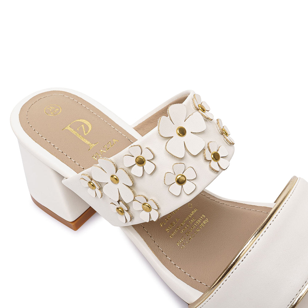 Sandalia D'orsay Casual Blanco