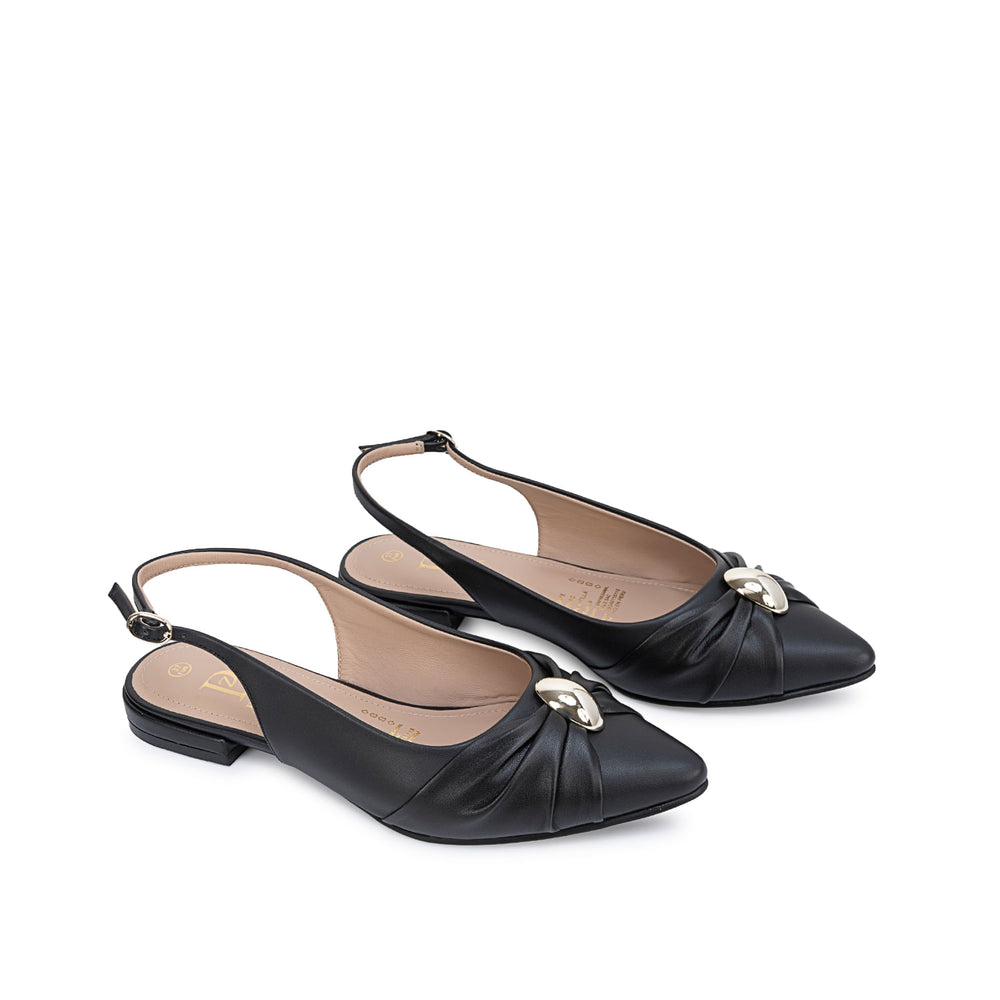 Zapato Stiletto Casual Negro