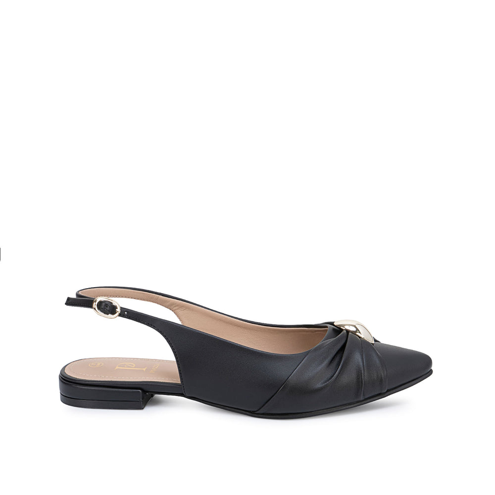 Zapato Stiletto Casual Negro