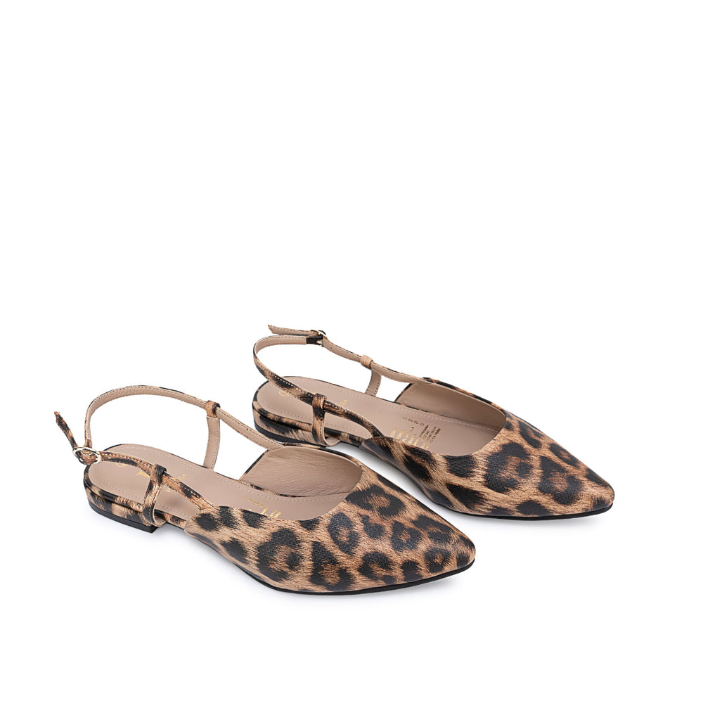 Zapato Stiletto Casual Cheeta