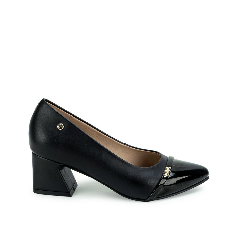 Zapato Stiletto Casual Negro