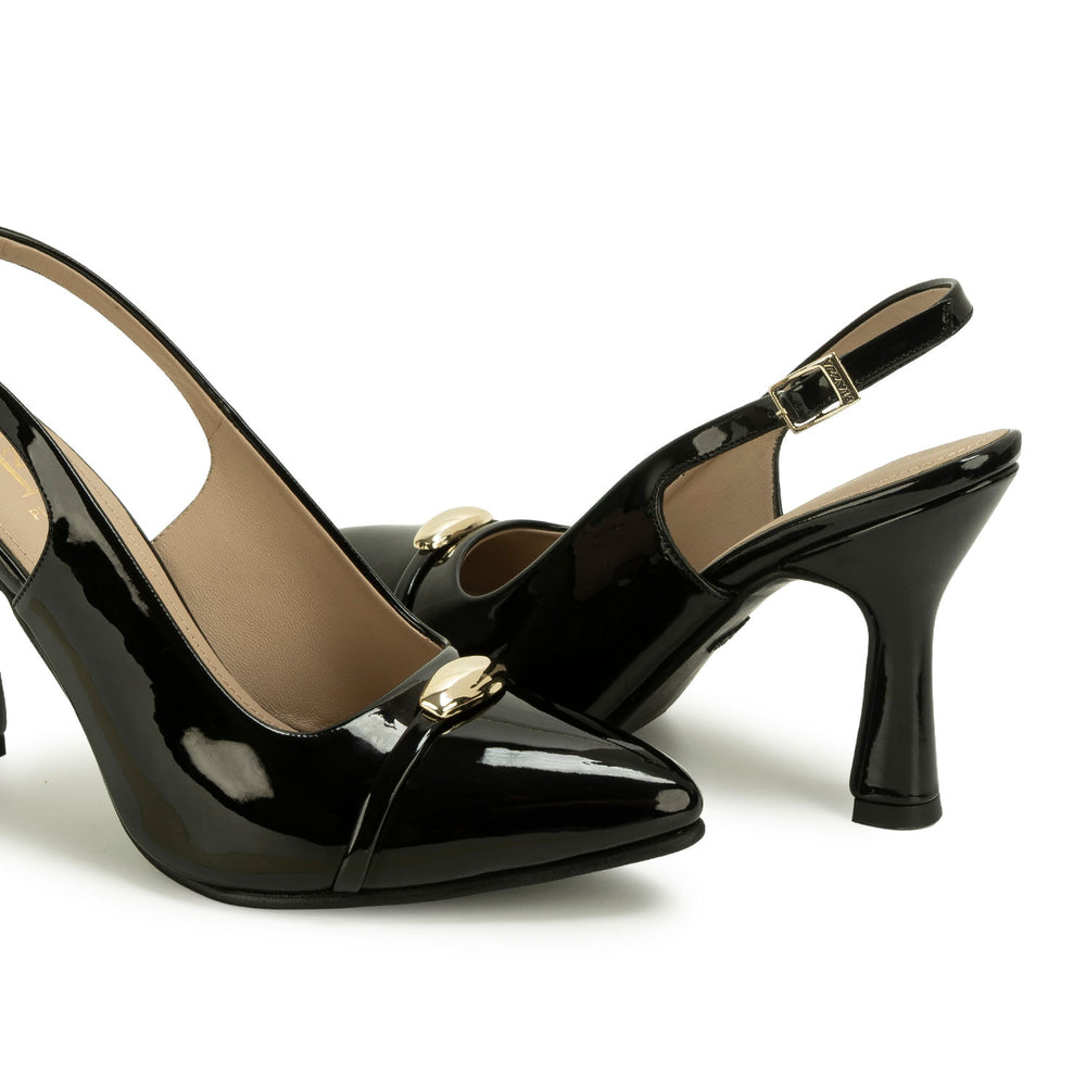 Zapato Stiletto Casual Negro