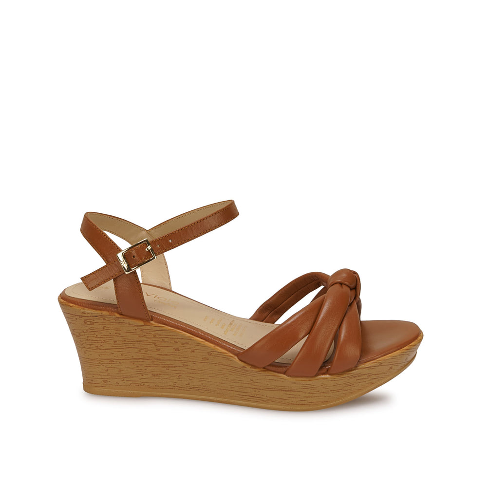 Sandalia D'orsay Casual Natural