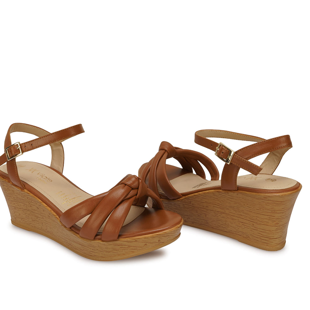 Sandalia D'orsay Casual Natural