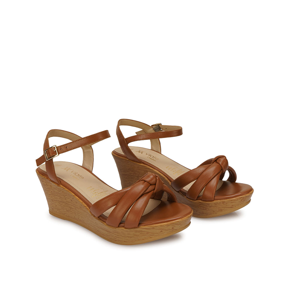 Sandalia D'orsay Casual Natural