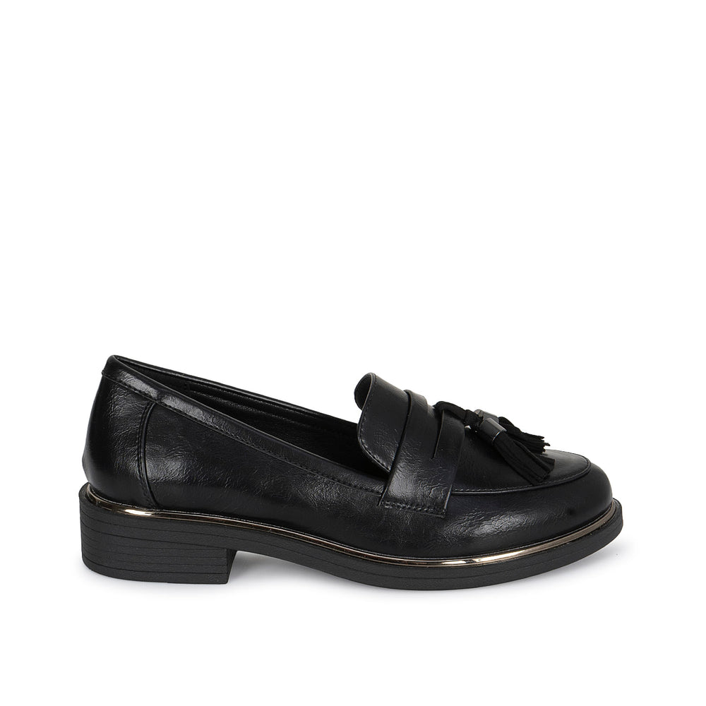 Zapato Mocasín Casual Negro Adv