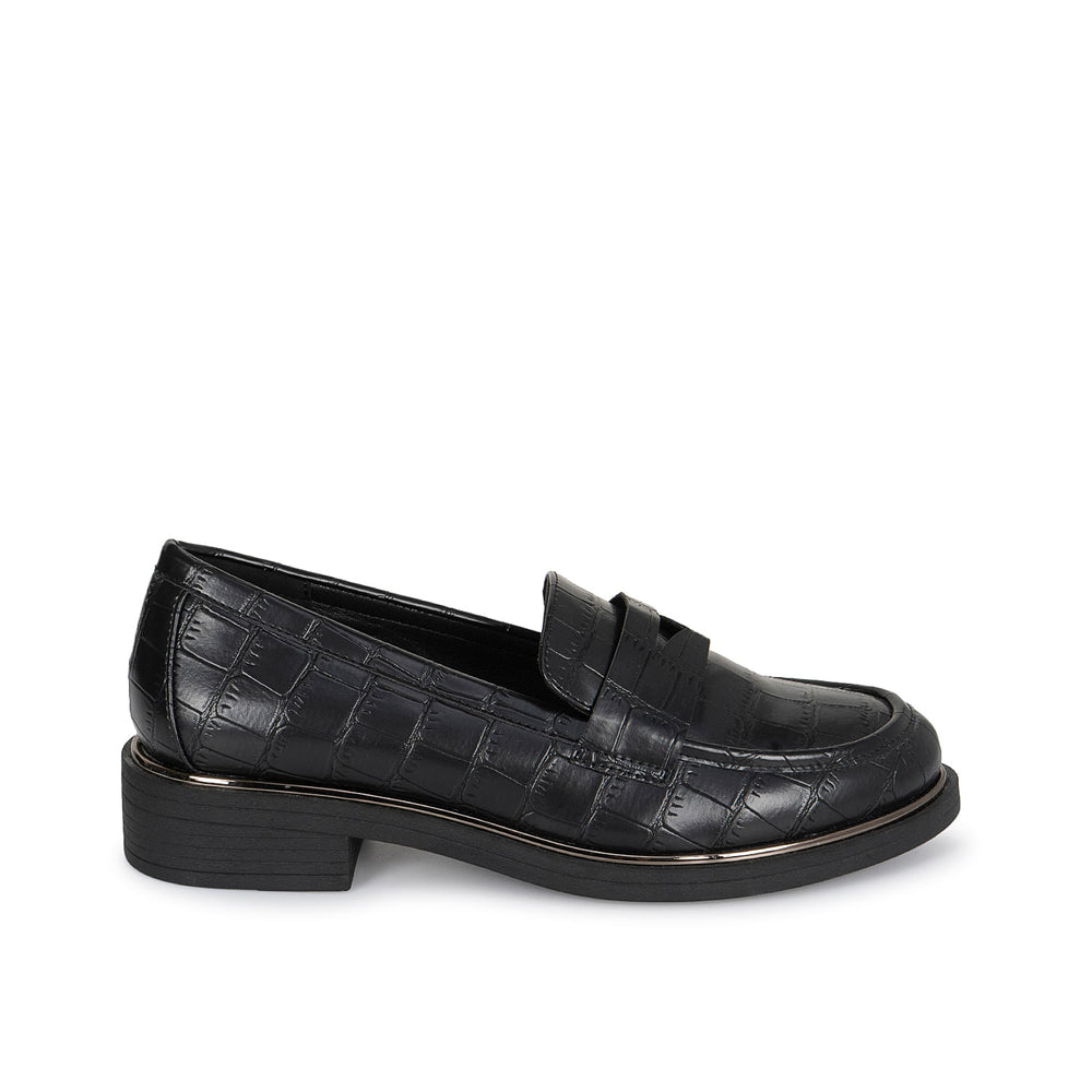 Zapato Mocasín Casual Negro Adv