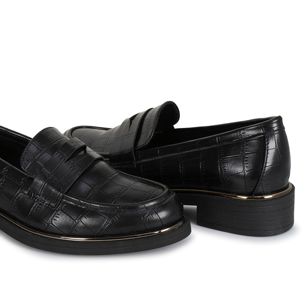 Zapato Mocasín Casual Negro Adv