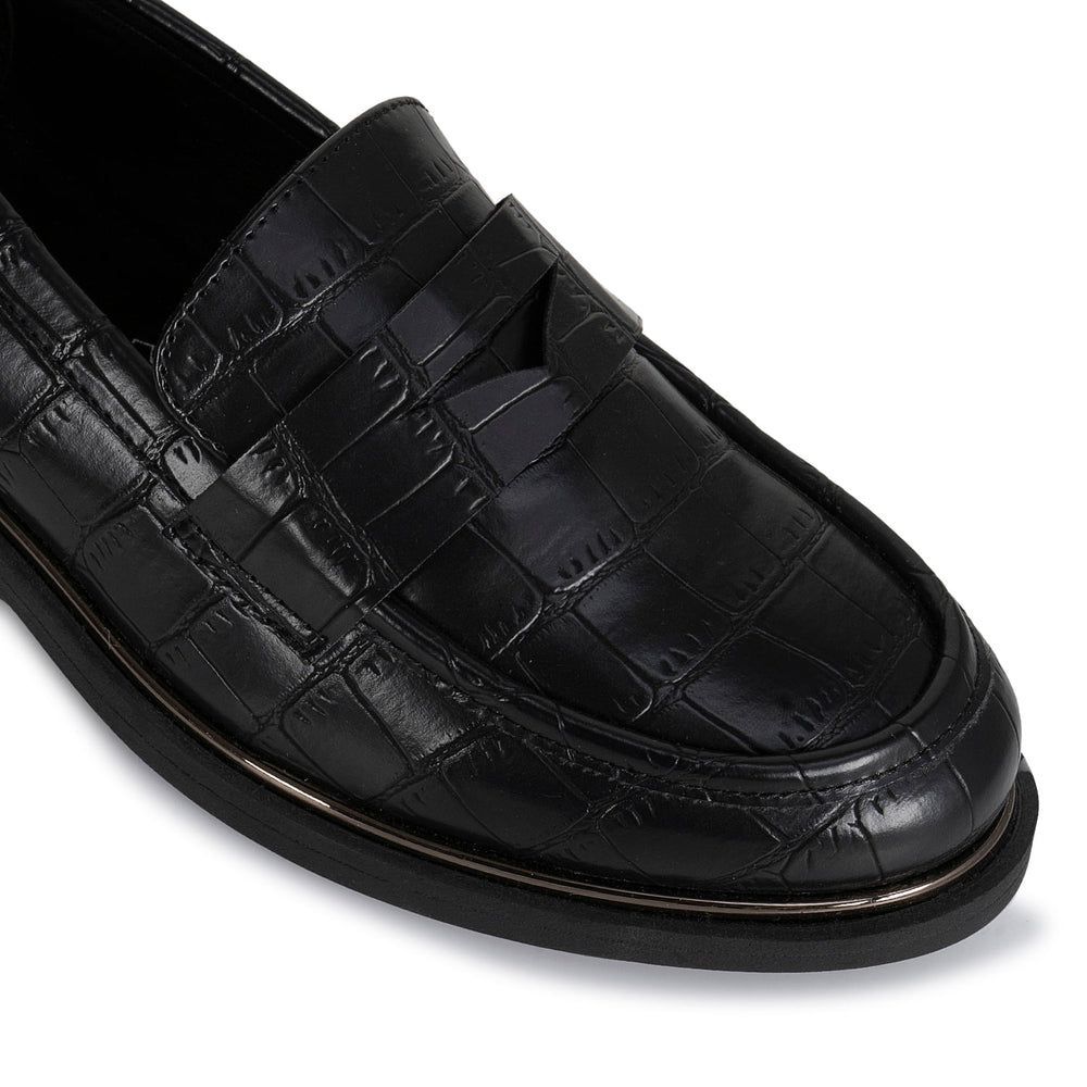 Zapato Mocasín Casual Negro Adv