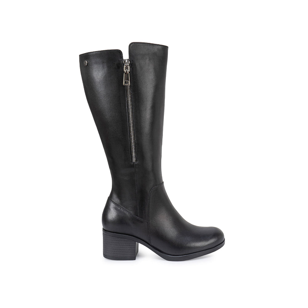 Bota Alta Jodhpur Casual Negro