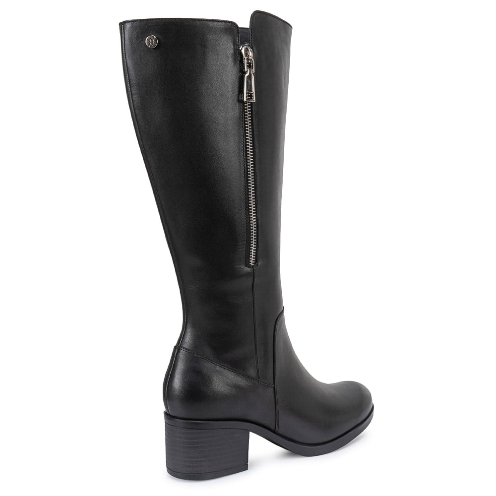 Bota Alta Jodhpur Casual Negro