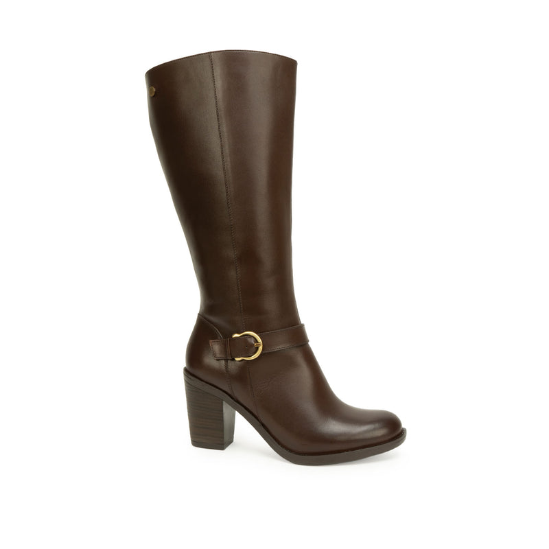 Bota Alta Jodhpur Casual Canela