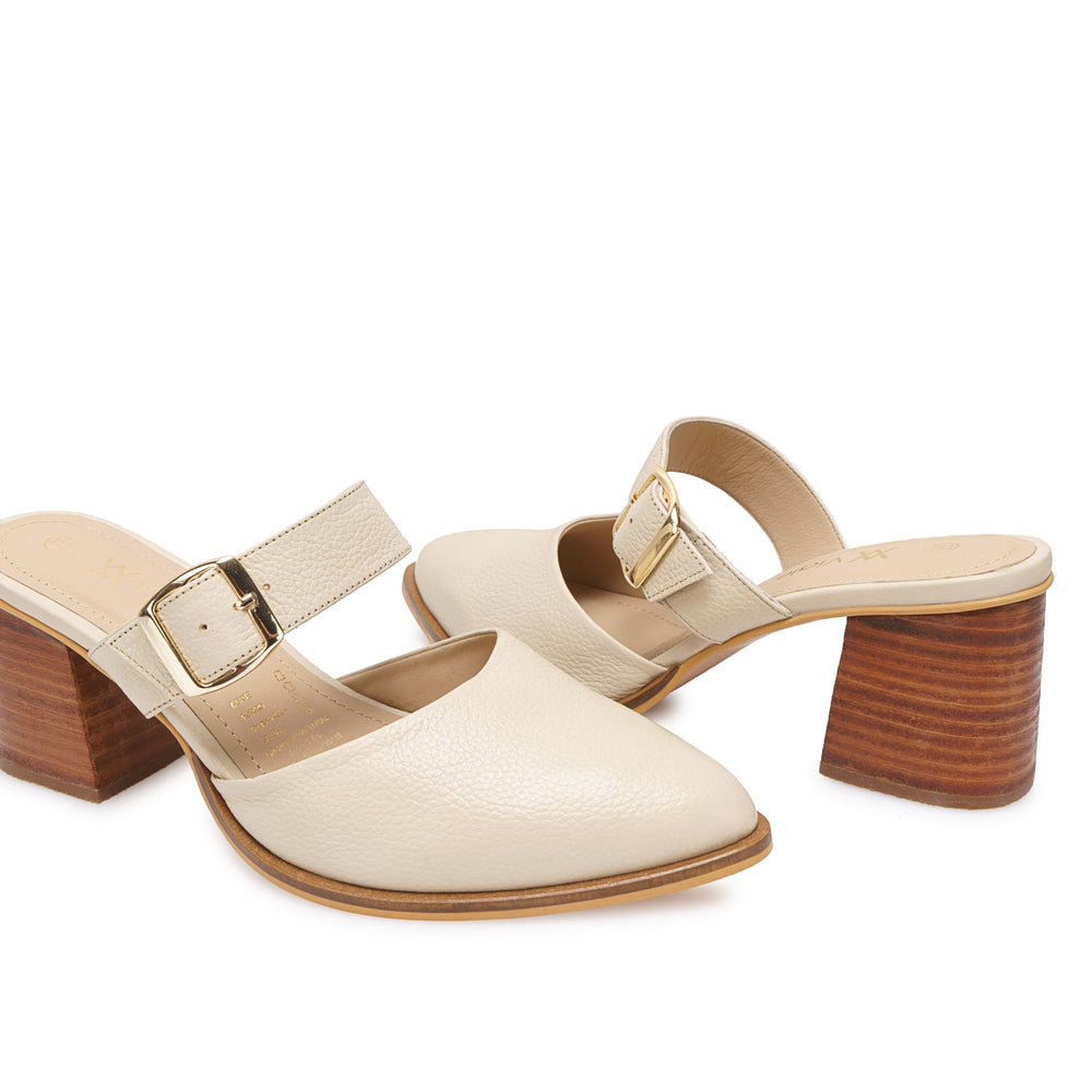 Zapato Sueco Casual Vainilla
