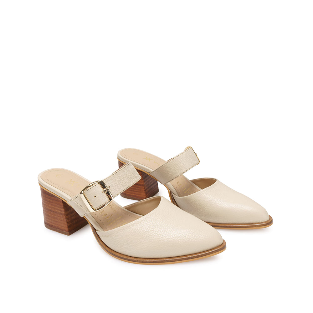 Zapato Sueco Casual Vainilla