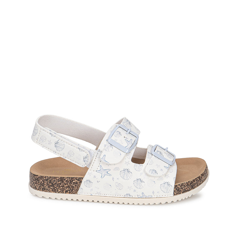 Sandalia Strap Casual Blan/Cele