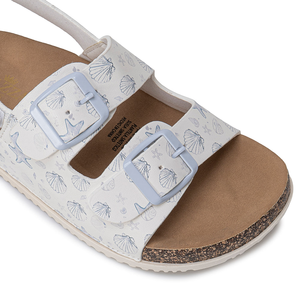 Sandalia Strap Casual Blan/Cele