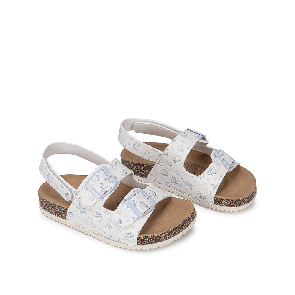 Sandalia Strap Casual Blan/Cele