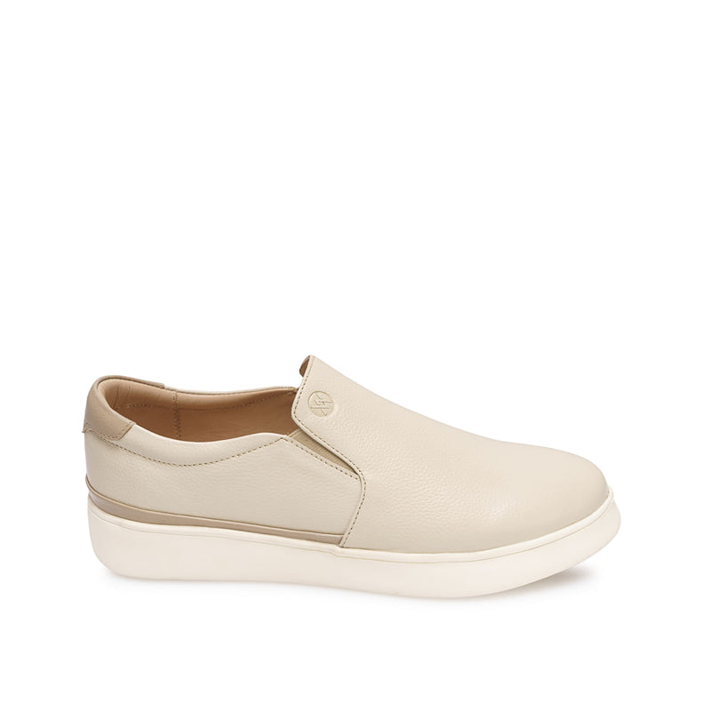 Zapatilla Slip On Casual Beige