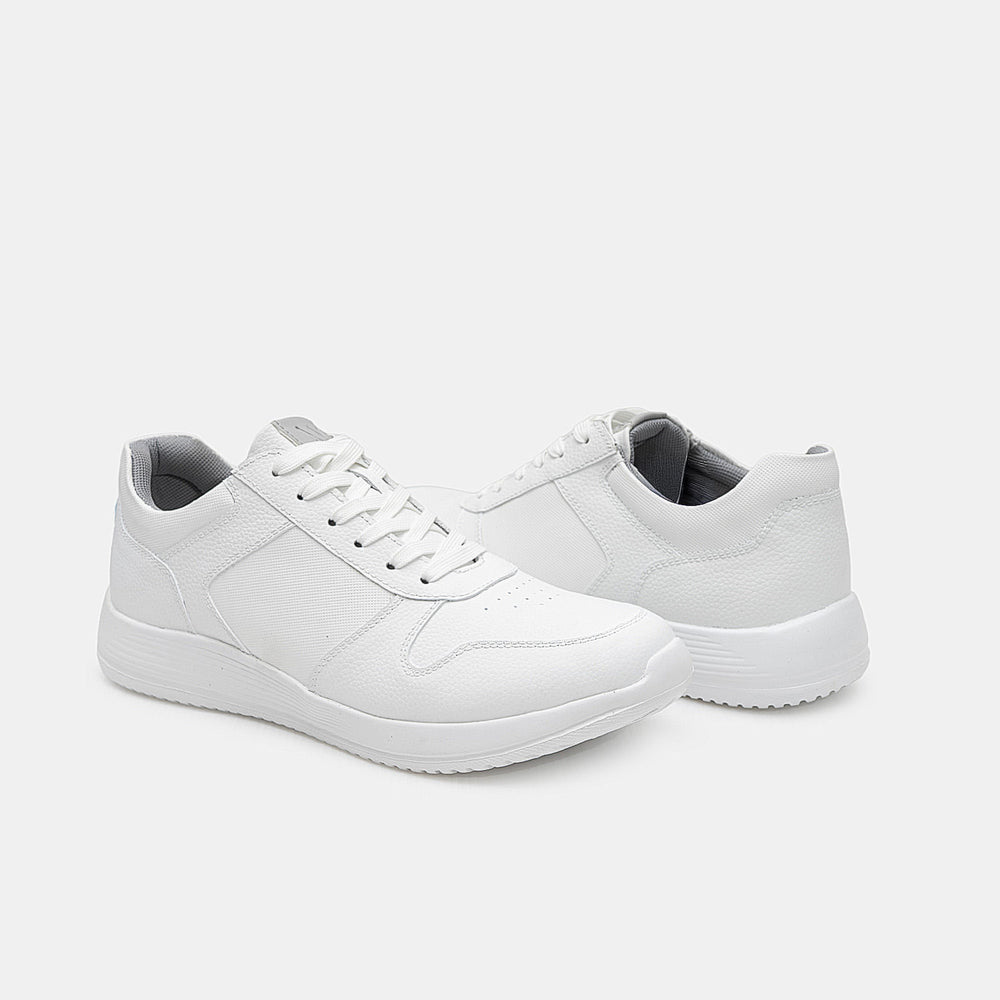 Zapatilla Escolar Casual Blanco