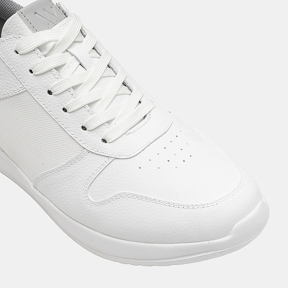 Zapatilla Escolar Casual Blanco